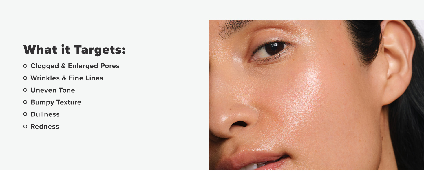 bha salicylic acid pores lines uneven tone bumpy texture dullness redness