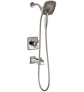 Delta Faucet Ashlyn 17 Series Dual-Function Tub and Shower Trim Kit with 2-Spray Touch-Clean In2i...