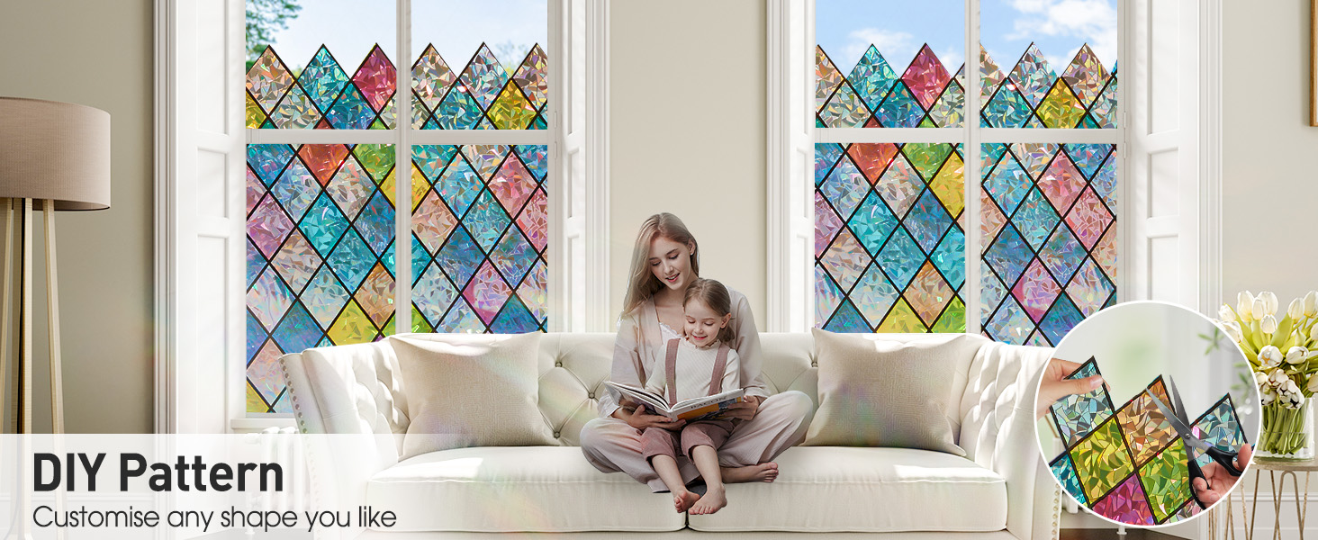 stained glass window film