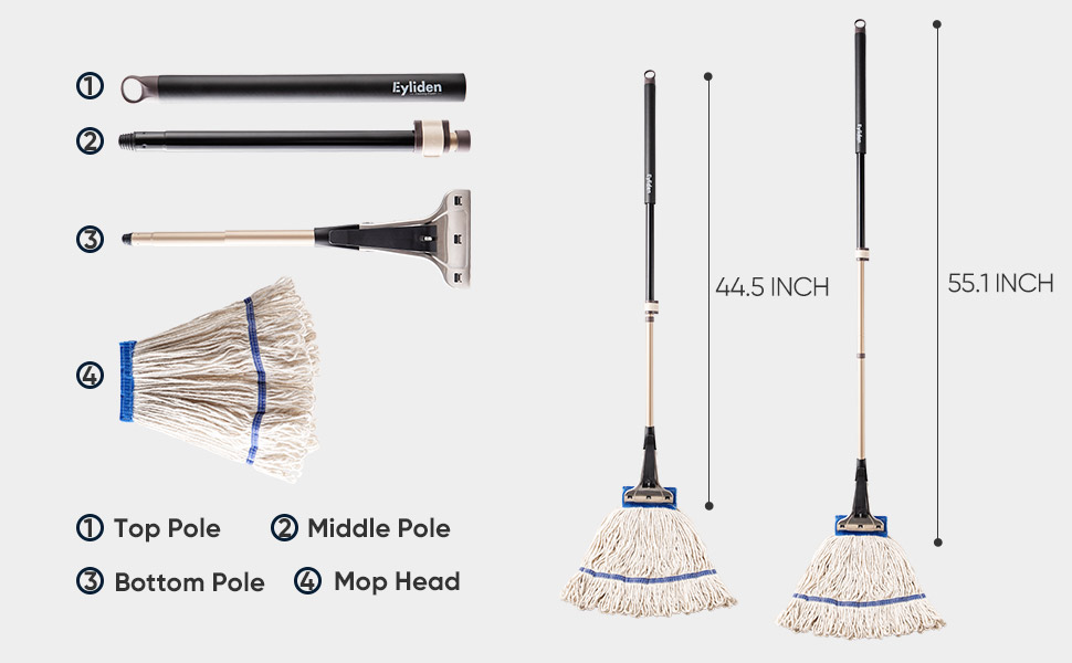 Heavy Duty Commercial Cotton Mop