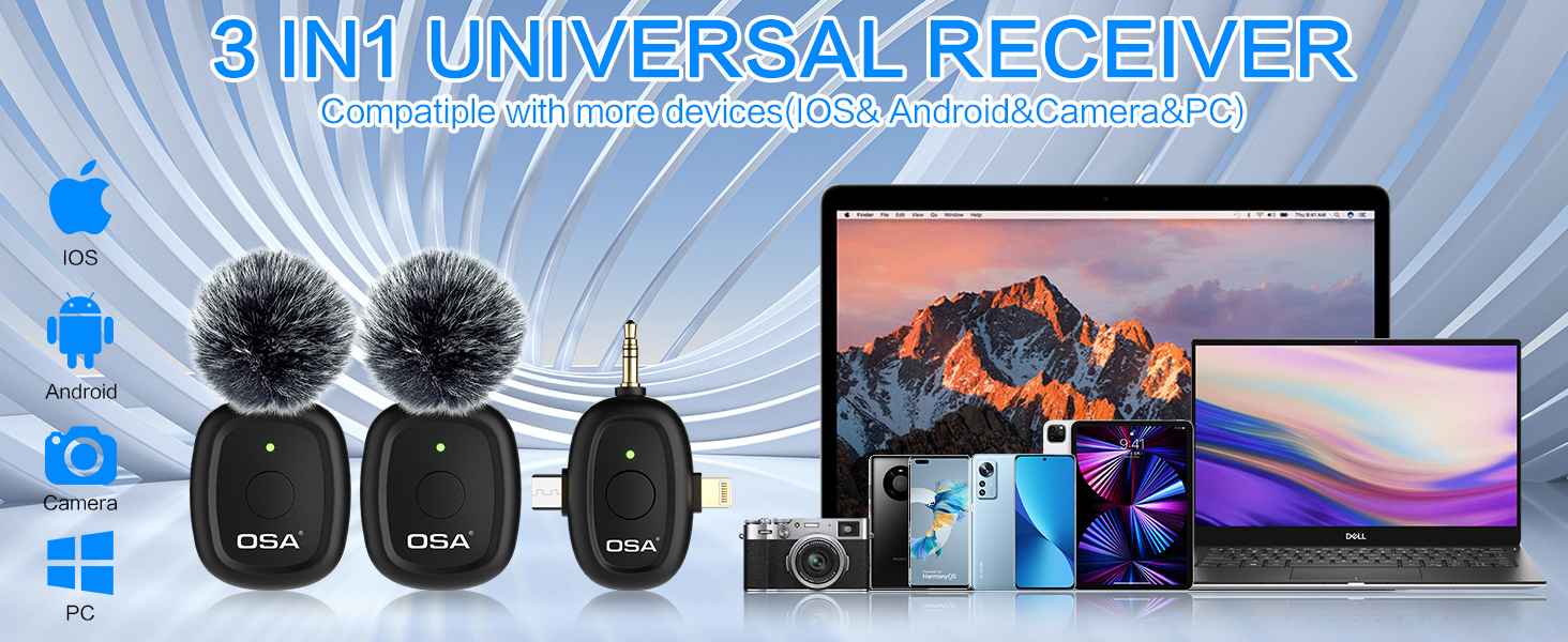 wireless lavalier microphone