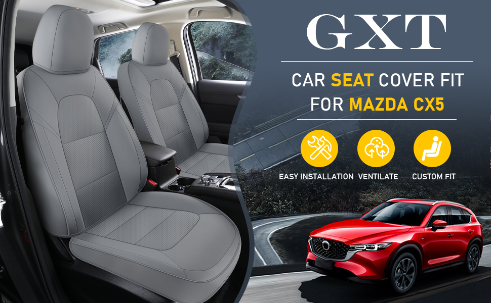 GXT Custom Fit Mazda CX5 Seat Covers Full Set S, SV, SR 2017 2018 20192020 2021