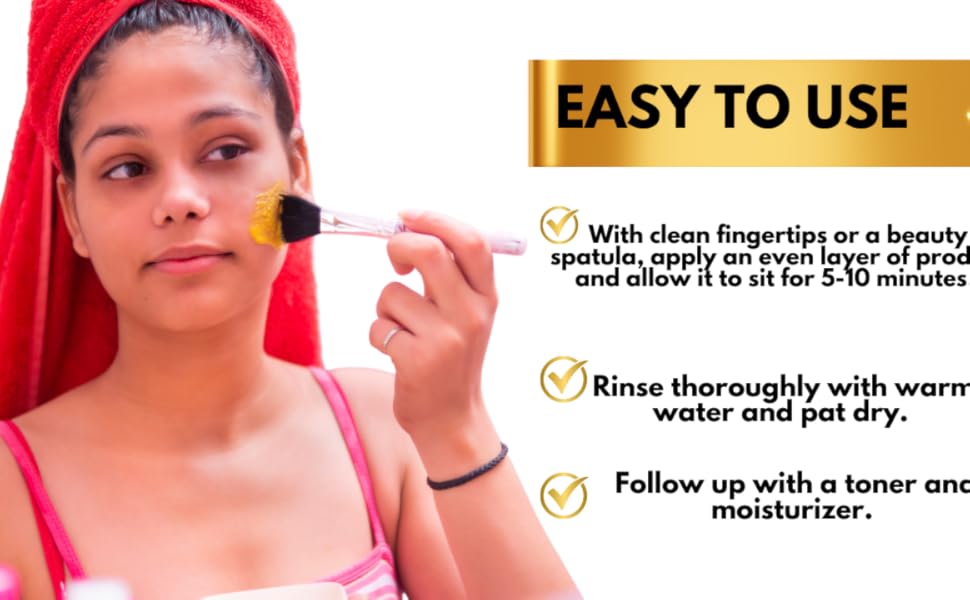 turmeric face mask