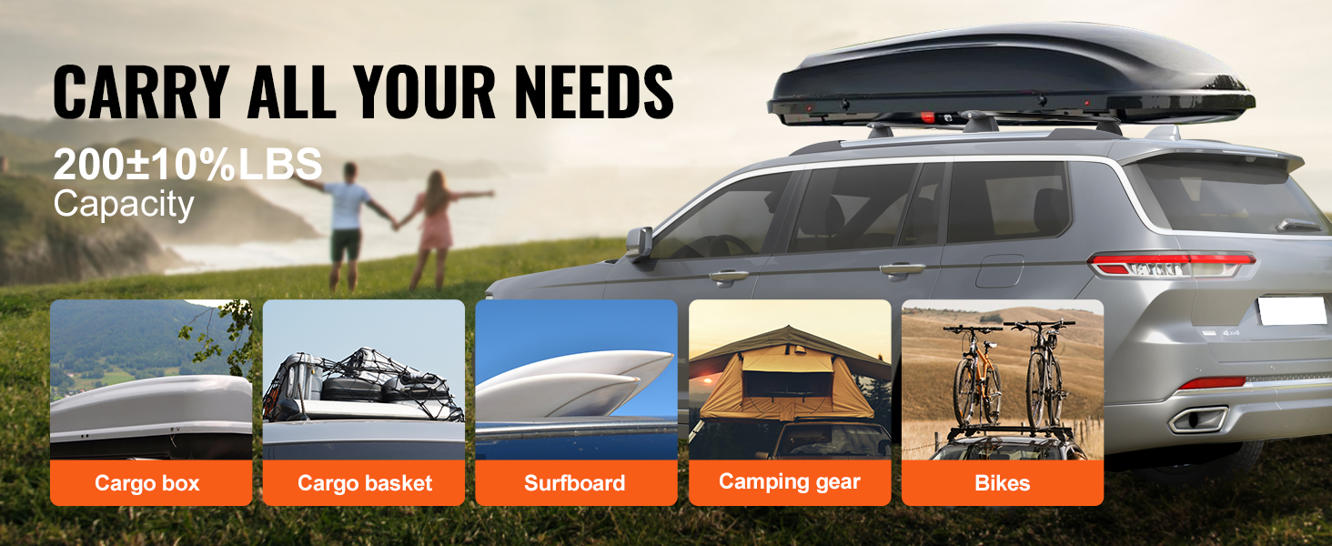 roof rack cross bars