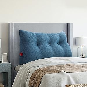 Triangle Reading Pillow XXL Wedge Headboard Pillow