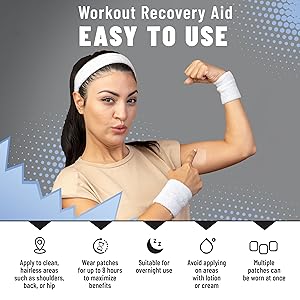 how to use creatine patches