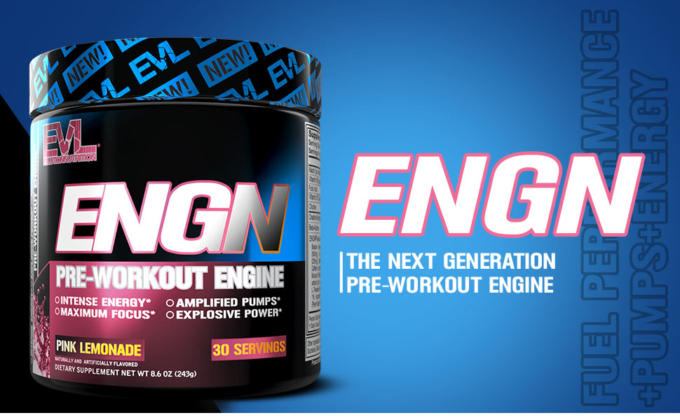 EVL Intense Pre Workout with Creatine Pre Workout Powder