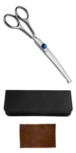 【未使用】トリミングハサミ2本(K-pro:KGS-I、TKS-40F)➕ケース Amazon.co.jp: Coollooda トリミング ペット用 ハサミ 丸い先端