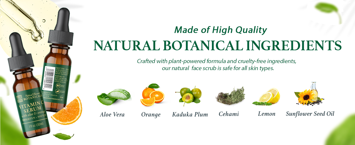 High Quality Natural Botanical Ingredients