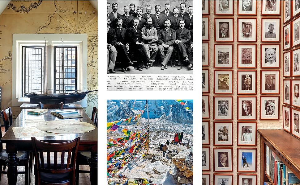 Photos of The Explorers Club headquarters and its members