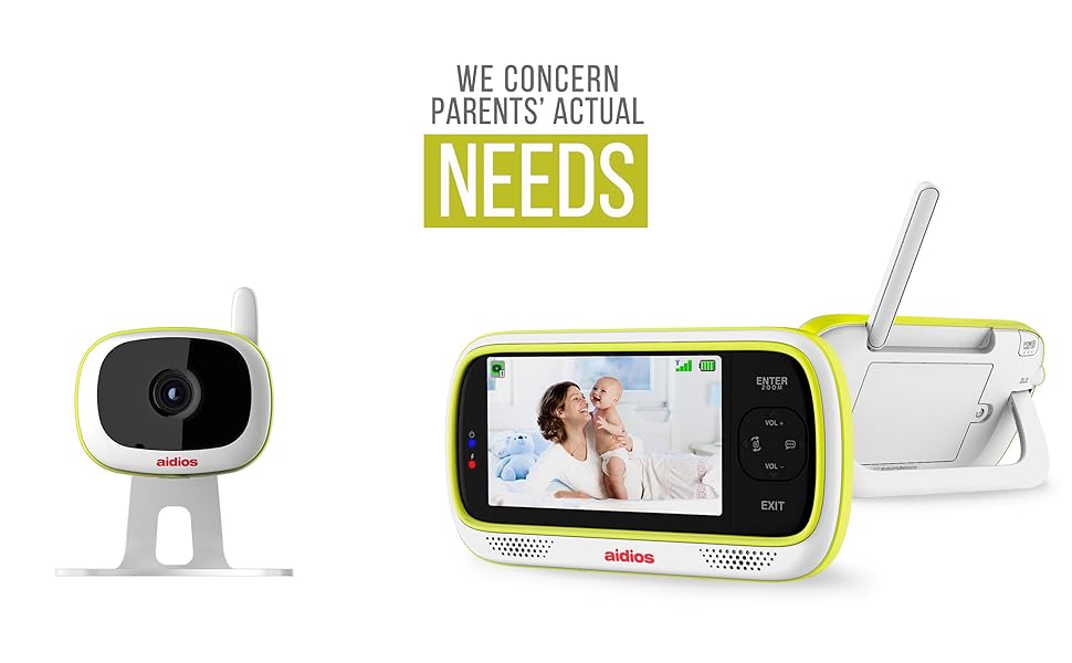 aidios M1 baby monitor - We concern parents&#39; actual needs