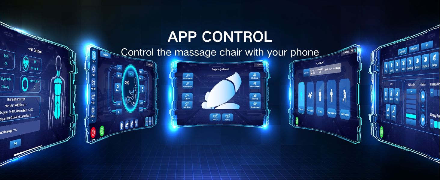 Alfine a860 4d dual-mechanism massage chair