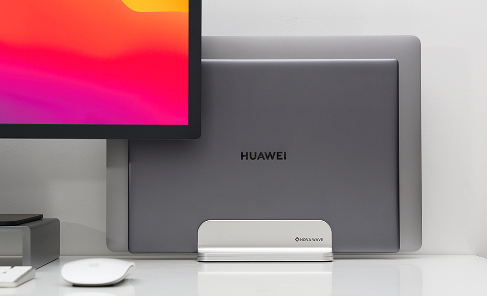 NOVA WAVE Aluminum Laptop Vertical Stand
