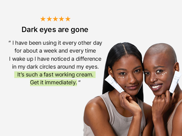 dark eyes are gone every other day difference in dark circles fast working cream get it immediately