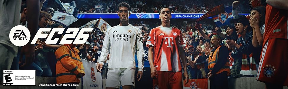 EA Sports FC, FC, FC 26, Football, Soccer, Bellingham, Madrid, Real, EA, Sports, Game