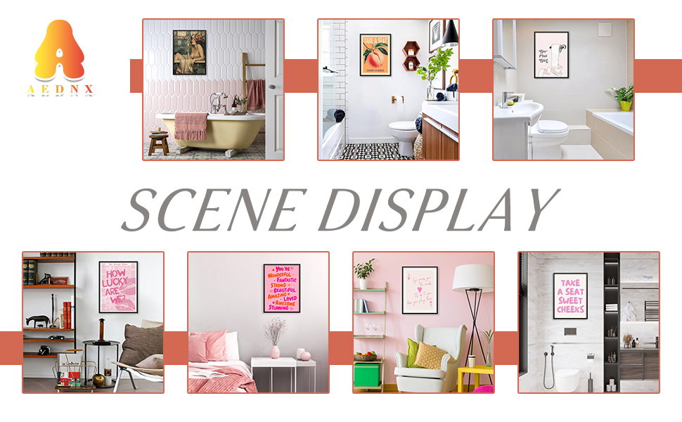 Vintage You Are Amazing Pink Orange Canvas Wall Art