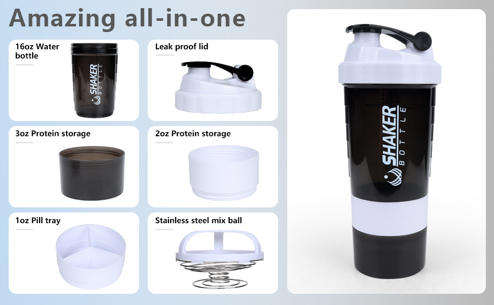 purple shaker bottle