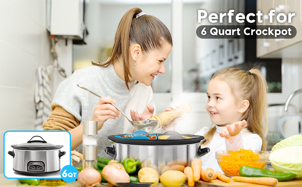 MMH Slow Cooker Divider Liner Fit for Crockpot & Hamilton