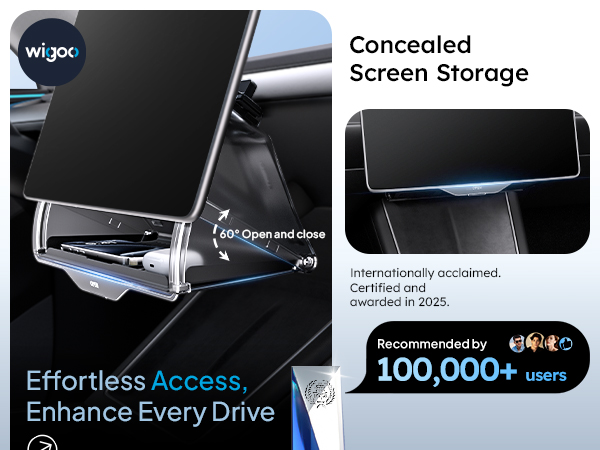 MÖDERE CELLPROOF 3セット Amazon.com: Wigoo Tesla Model 3 Under Screen Storage Box