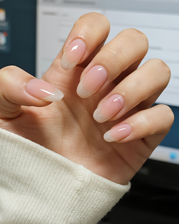almond nail tips