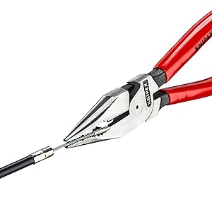 ◎新品◎ FACOM ストレートノーズプライヤー 185A.20CPE 200mm Long Half-Round Straight Nose Pliers | FACOM