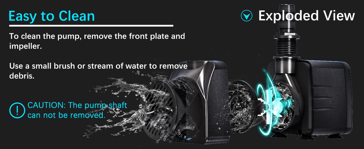 fountain pump submersible outdoor