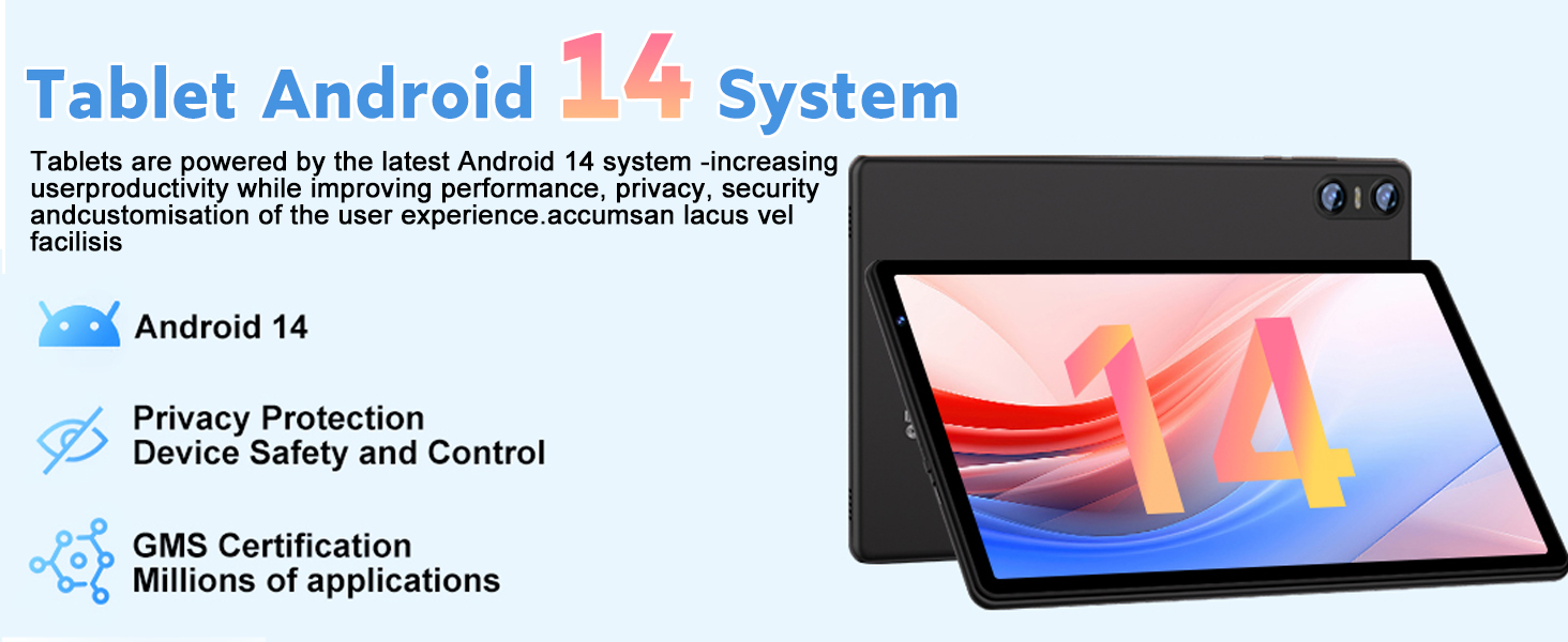 android 14 tablet