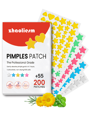 heart star pimple patch