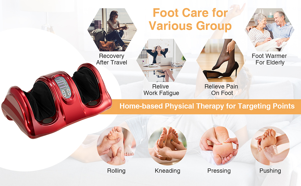 Giantex Shiatsu Foot Massager Machine Massage for Feet, Leg