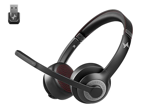 Amazon.com: JIAMQISHI Bluetooth Headset with Microphone