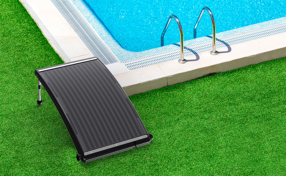YiViKPE Curve Solar Pool Heater, Made for AboveGround and