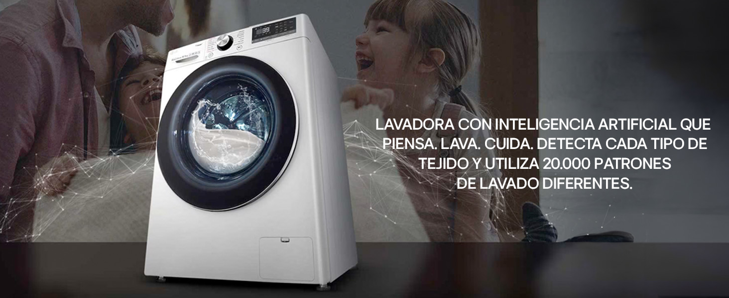 LG, Lavadora, F4WR5009A6W, Lavadoras LG, Lavadora inteligente