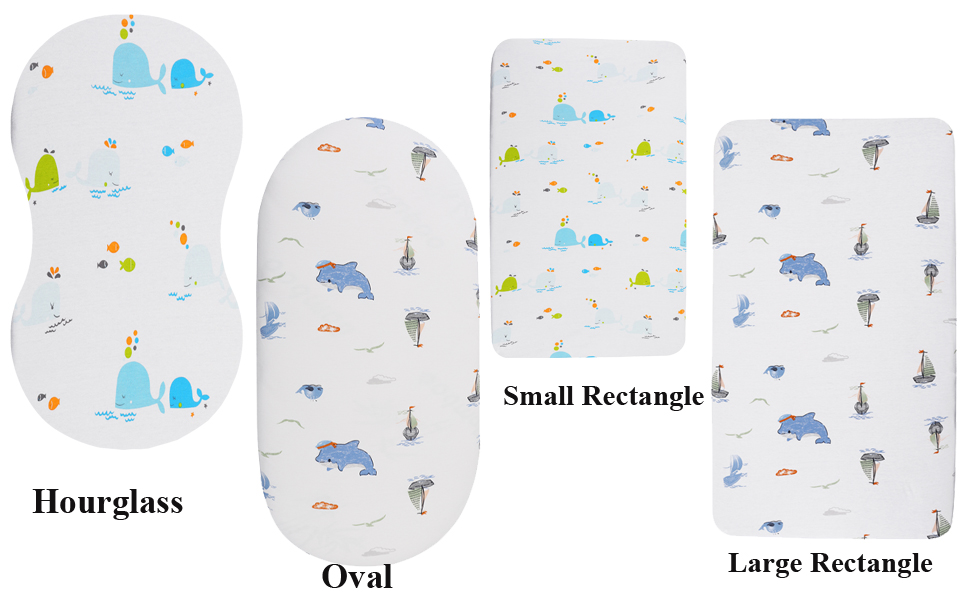 100 Jersey Knit Cotton Sheet Set 2 Pack (33" x