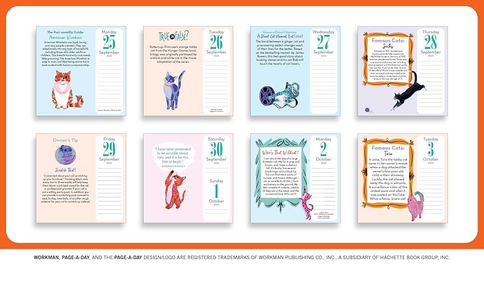 Cat Trivia Page A Day Calendar 2023 Cat Quotes Paw some Jokes True Cat Trivia Page A Day Calendar 2023 Cat Quotes Paw some Jokes True