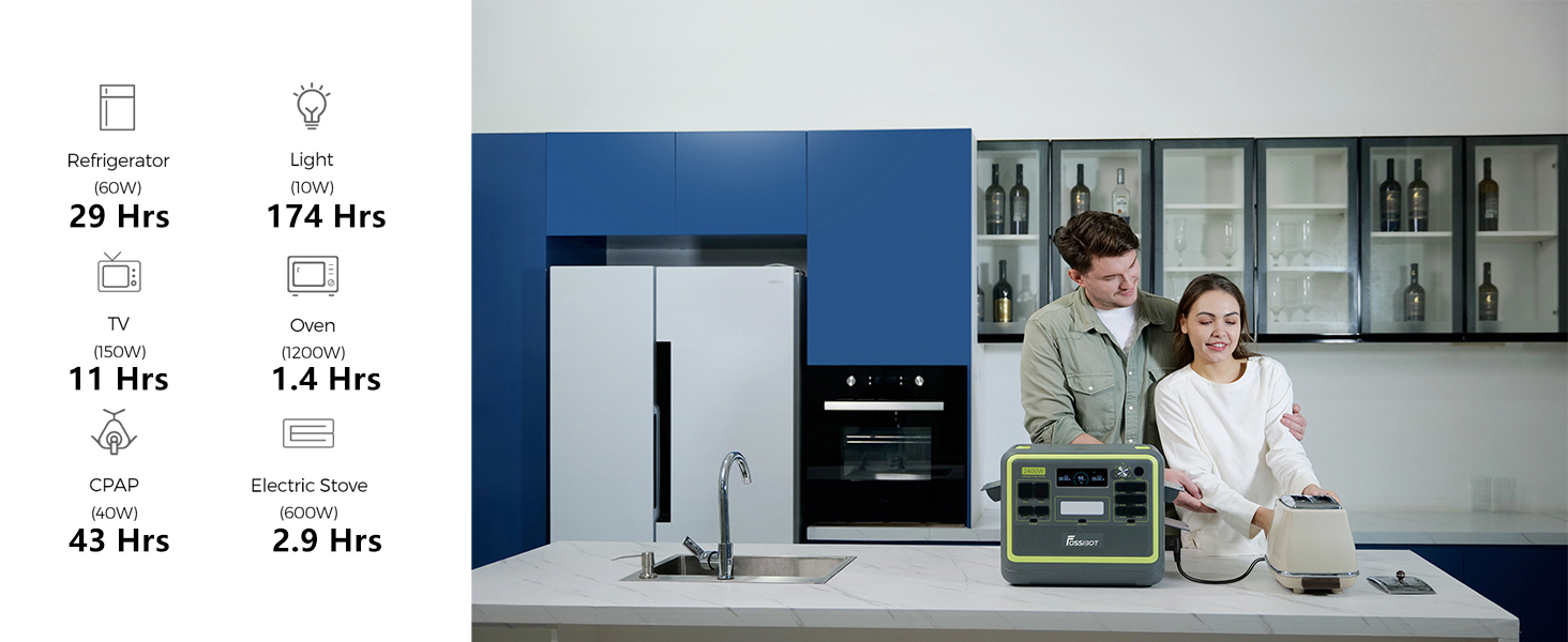 fossibot solar generator