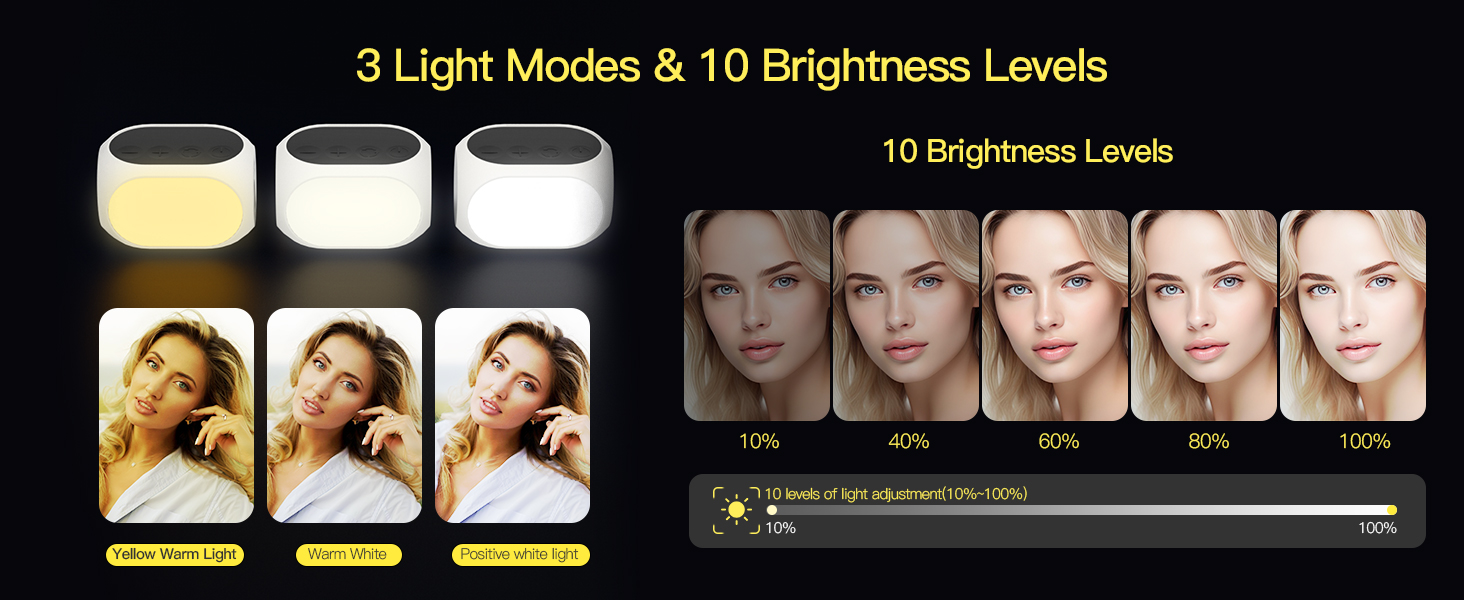 Rechargeable selfie light