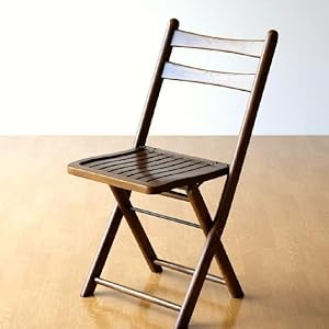 ♡木製折りたたみ椅子 ダークブラウン♡ 木製 折りたたみ椅子 木座 ダークブラウン 4．1kg (NO.367D