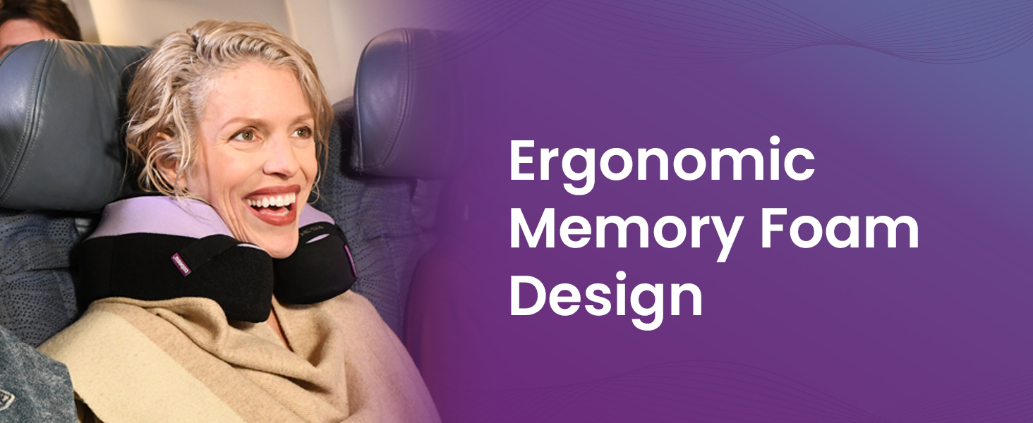 Ergonomic Memory Foam Design