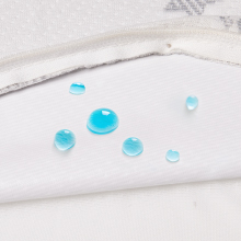 The waterproof layer on this mattress protects against spills, keeping the foam dry and hygienic.