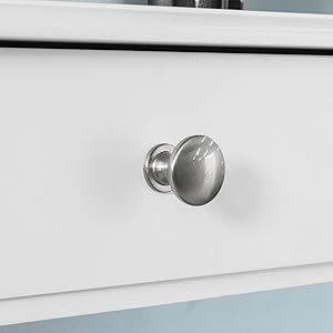 SoBuy Wall Mounted Shelf With 3 Drawers, Storage Unit, White Finish, FRG43-L-W 18 FRG43-W