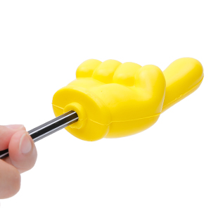 COGEEK Yellow Forefinger Car Antenna Ball