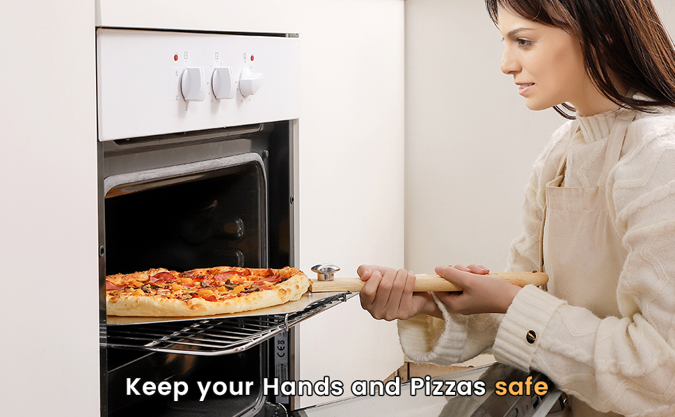 lavit Aluminum Pizza Peel Set. Metal pizza peel Aluminum pizza peel pizza peels wooden pizza peel