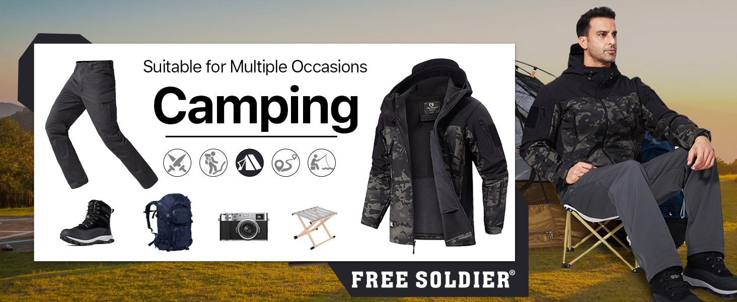 mens camping jacket