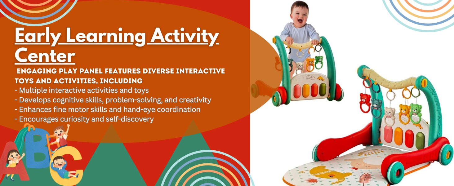 Sit-to-Stand Learning 2 in 1 Pedal Piano
