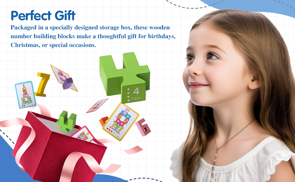 Number Blocks Toys for Kids