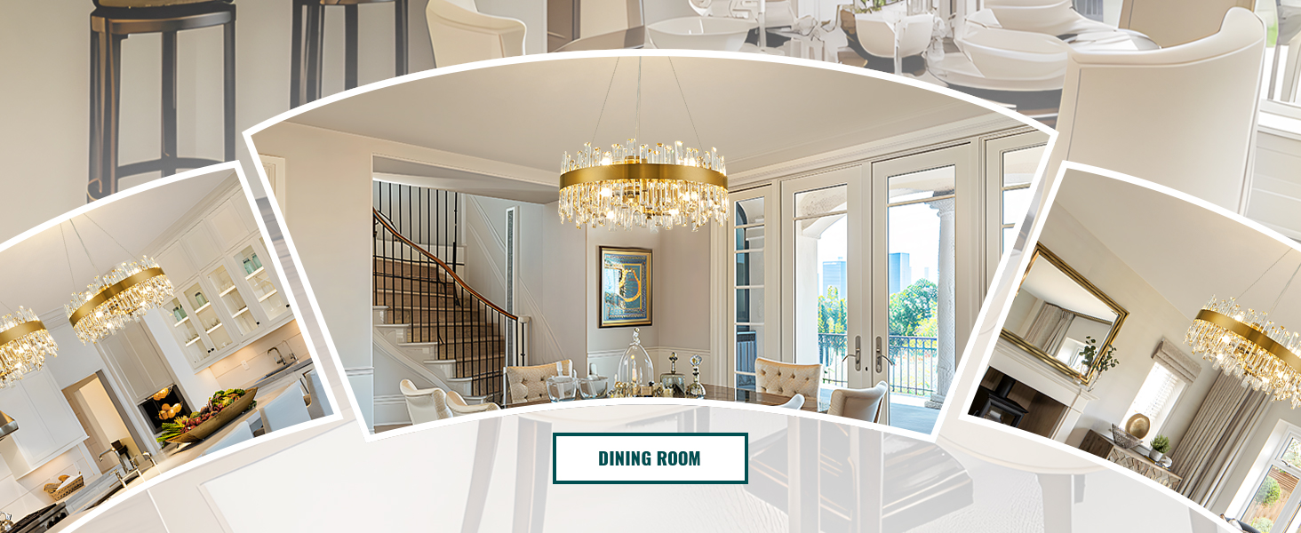 modern gold crystal raindrop chandelier brass crystal pendant ceiling light for dining living room