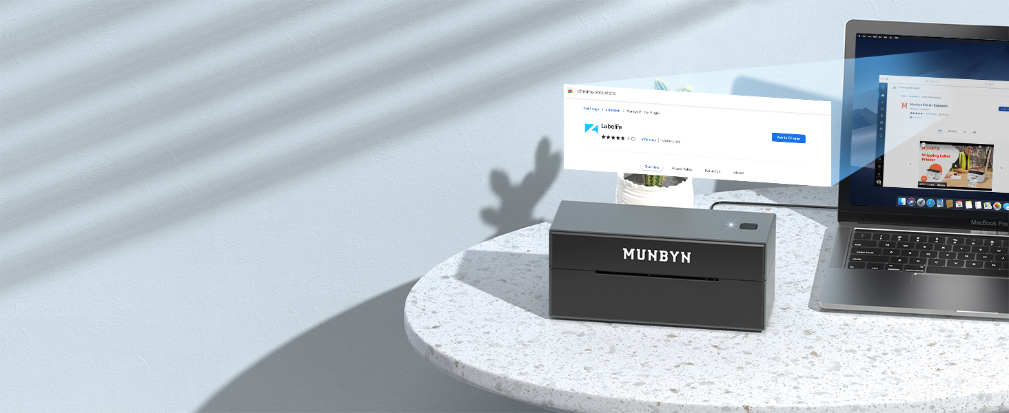 label printer for shipping label