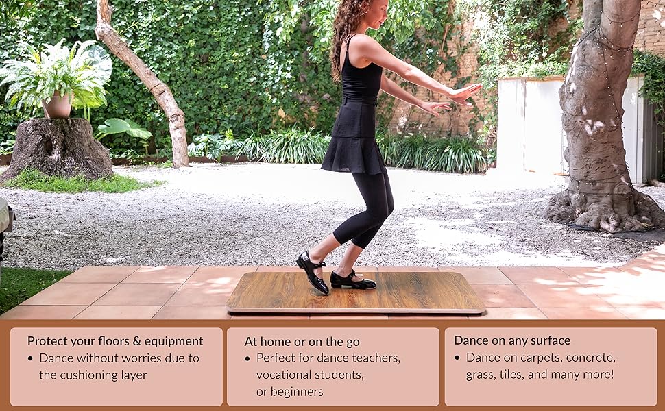 Tap Board For Tap Dancing Portable Dance Floor For Any