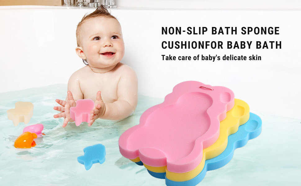 Baby Bath Sponge Pad