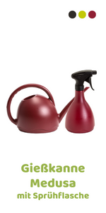 Flower watering can and flower sprayer made from recycled plastic